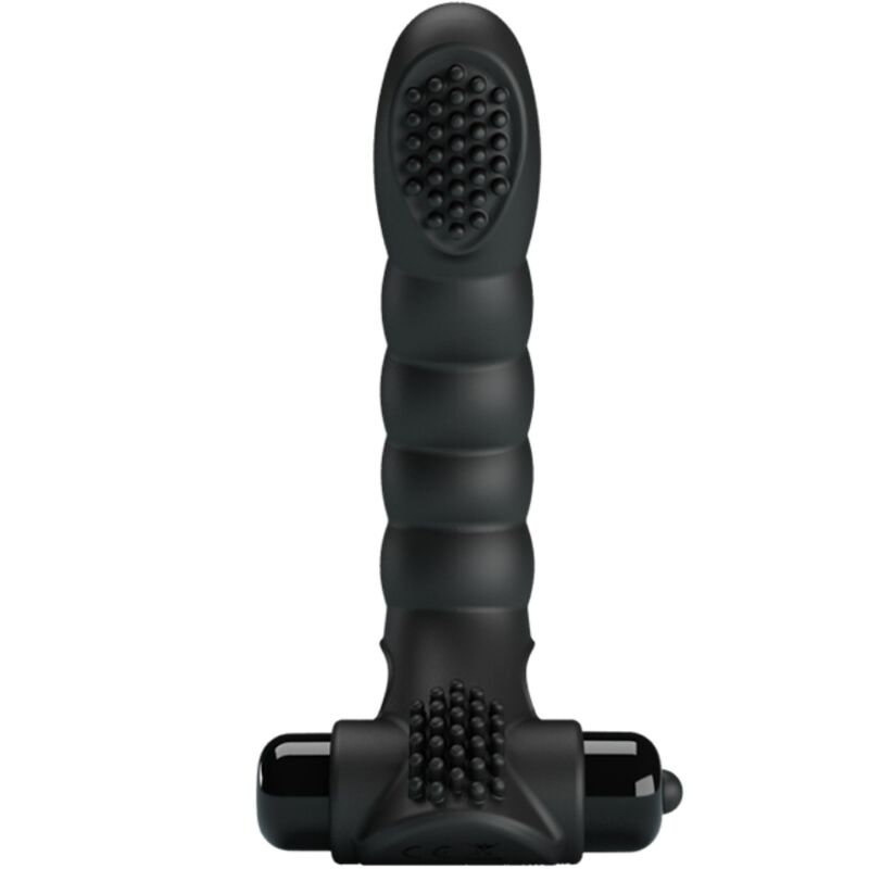 Pretty love - vibrateur doigt alexander 10 vibrations noir