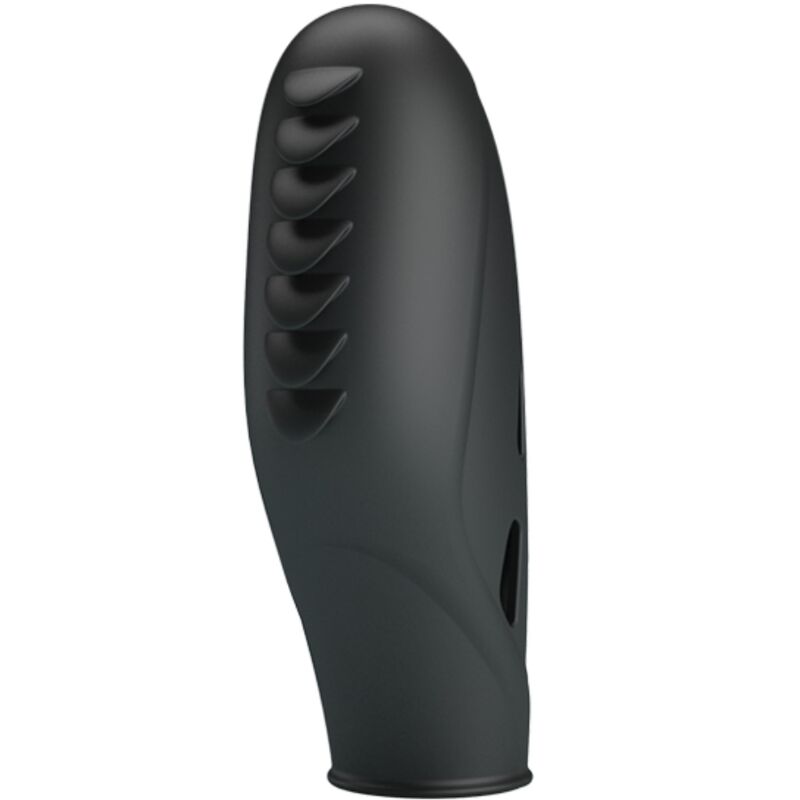 Pretty Love – Doigt Vibrant Gilo en silicone – Noir