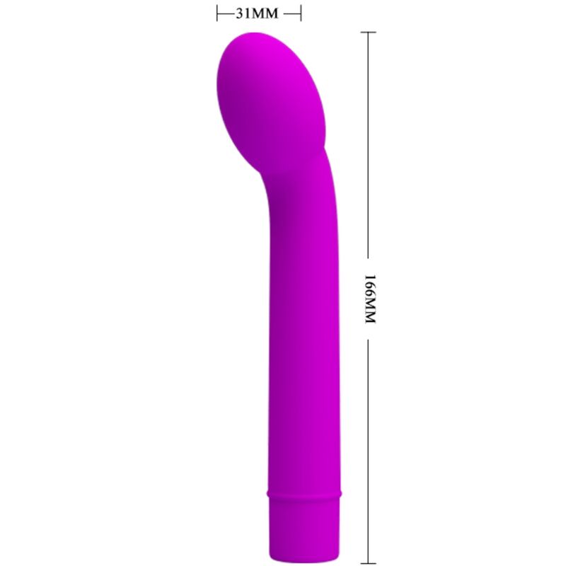 Pretty love - vibrateur point g logan 10 vibrations violet