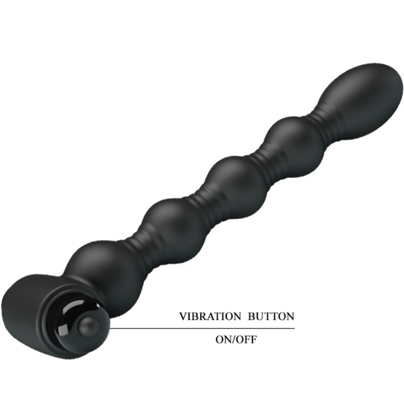 Pretty love - plug anal lynn silicone 10 vibrations noir