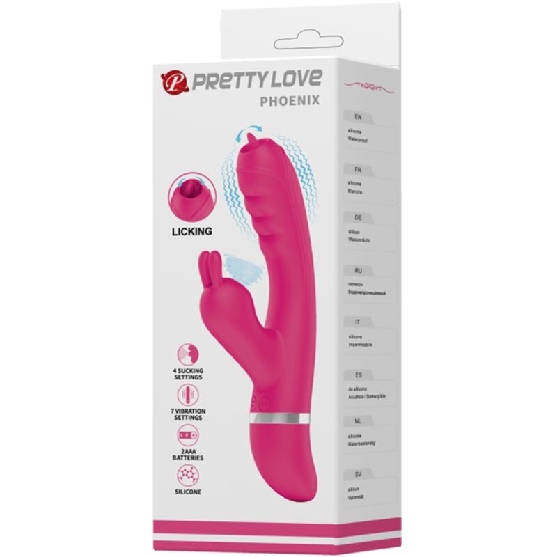 Pretty Love – Stimulateur Rabbit Phoenix Rose