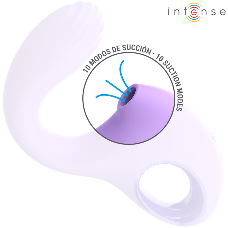 Intense - baxter vibrateur & stimulateur violet
