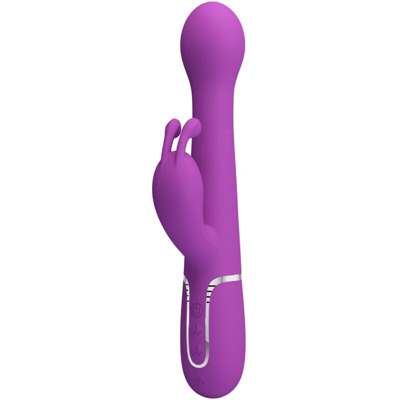 Pretty Love – Stimulateur Rabbit Multifonction 3 en 1 Dejon Violet