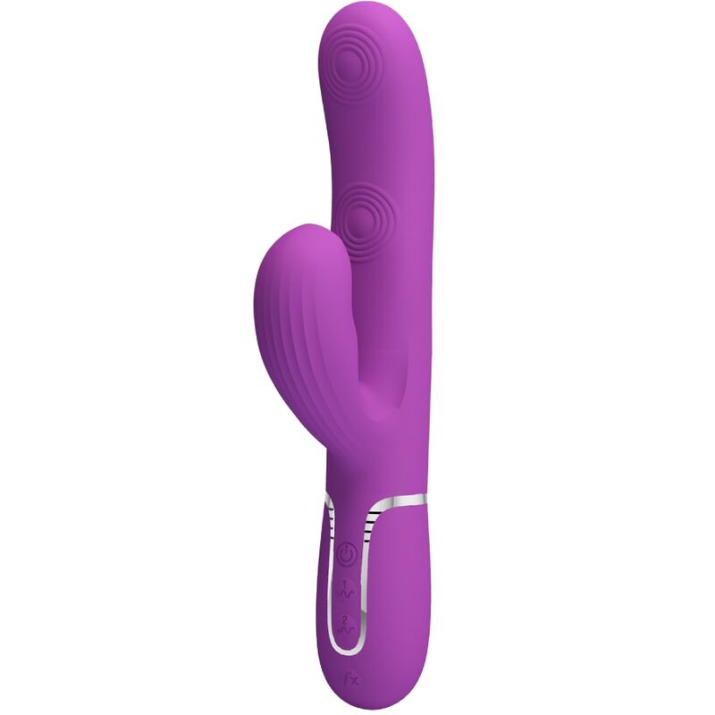 Pretty Love – Stimulateur Rabbit Multifonction 3 en 1 Perlita Violet