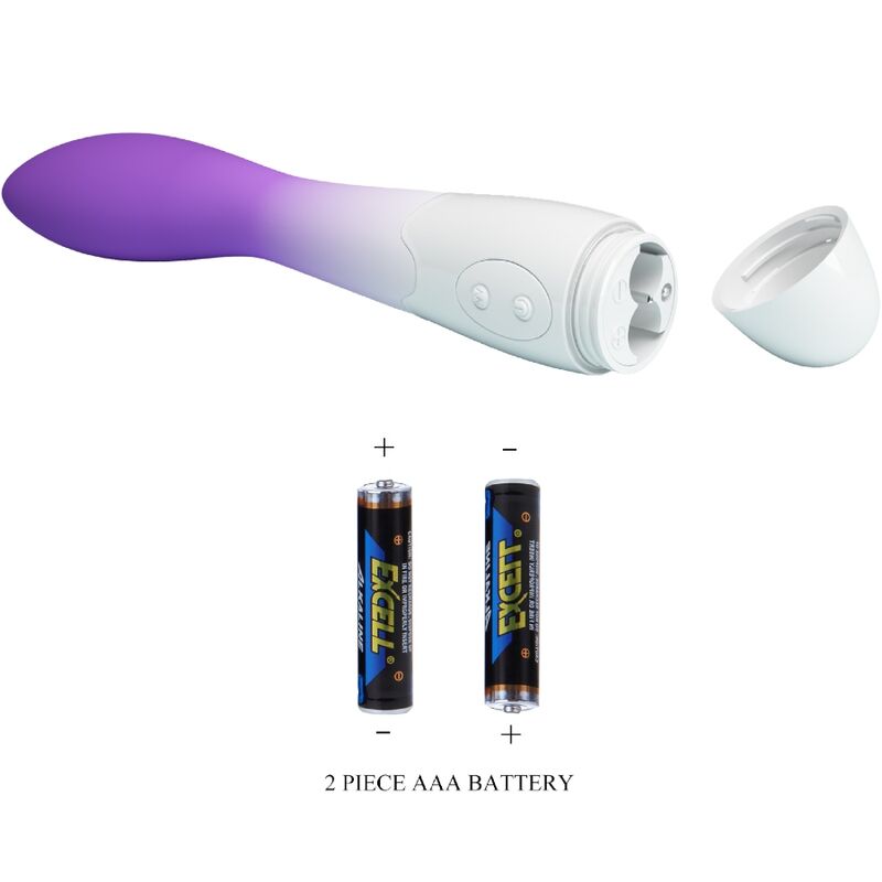 Pretty love - vibrateur point g bishop 30 vibrations violet