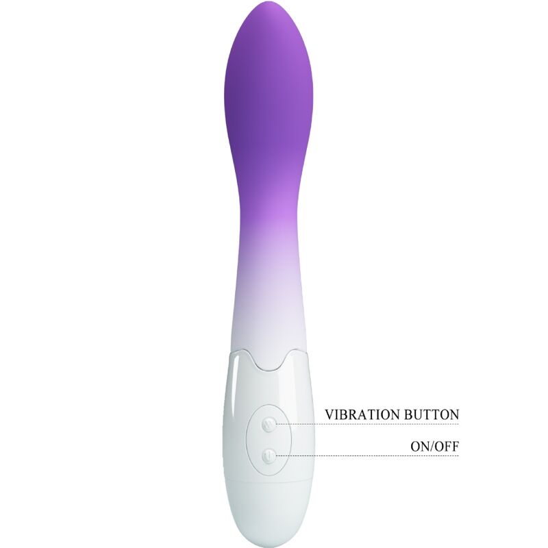 Pretty love - vibrateur point g bishop 30 vibrations violet