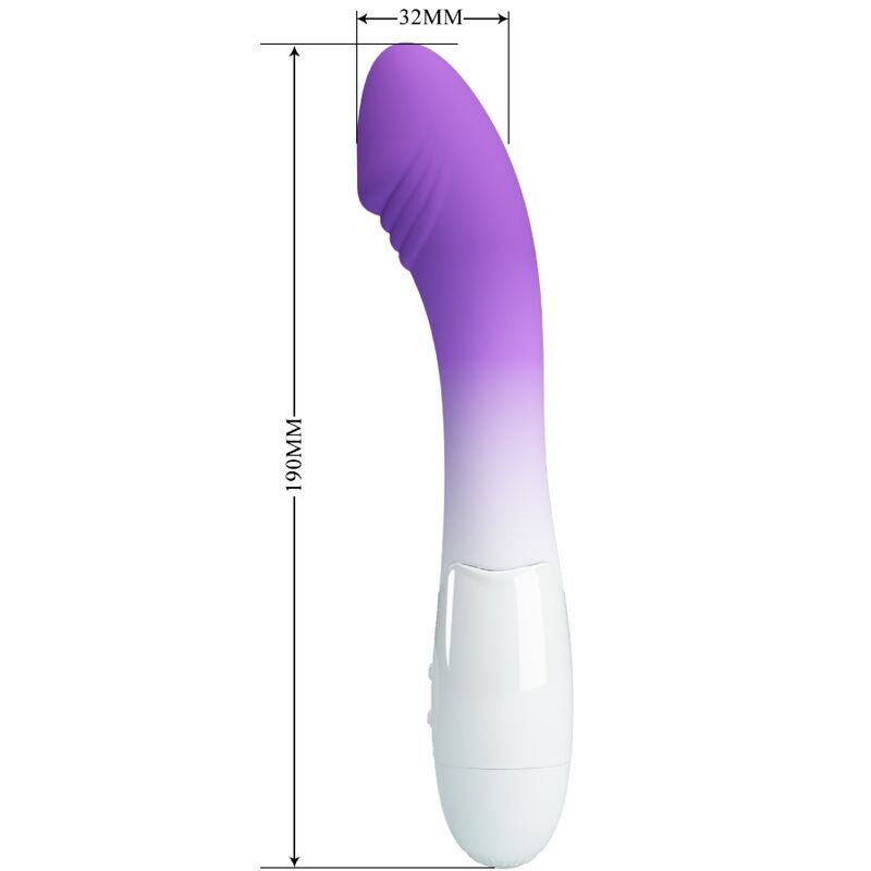 Pretty love - vibrateur elemental point g 30 vibrations violet