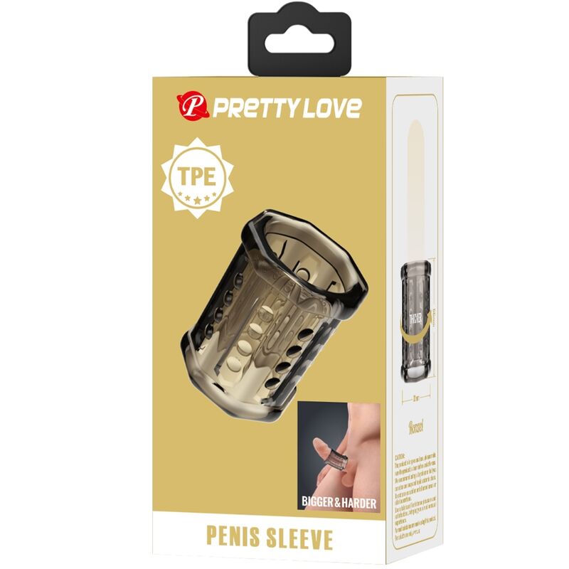 Pretty love - ronael manchon pénis super extensible transparent