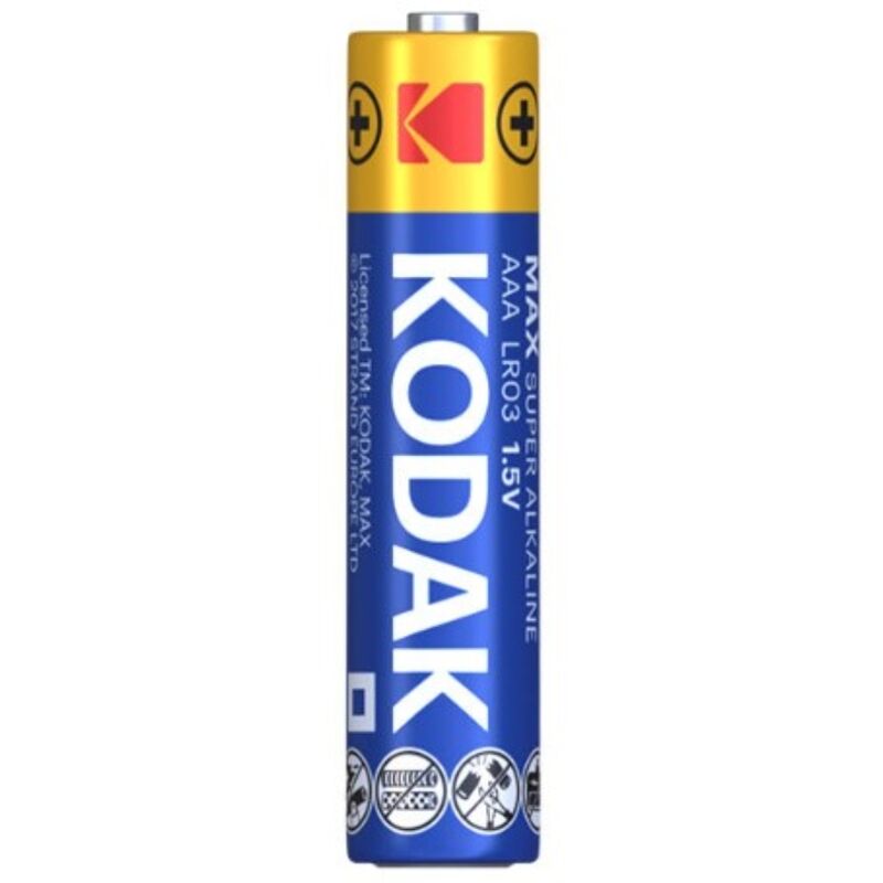 Kodak - pack de piles alcalines max aaa lr03*20 piles