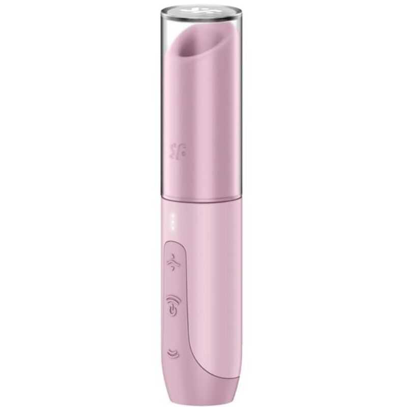 Satisfyer - stimulateur de clitoris secret kiss wave rose