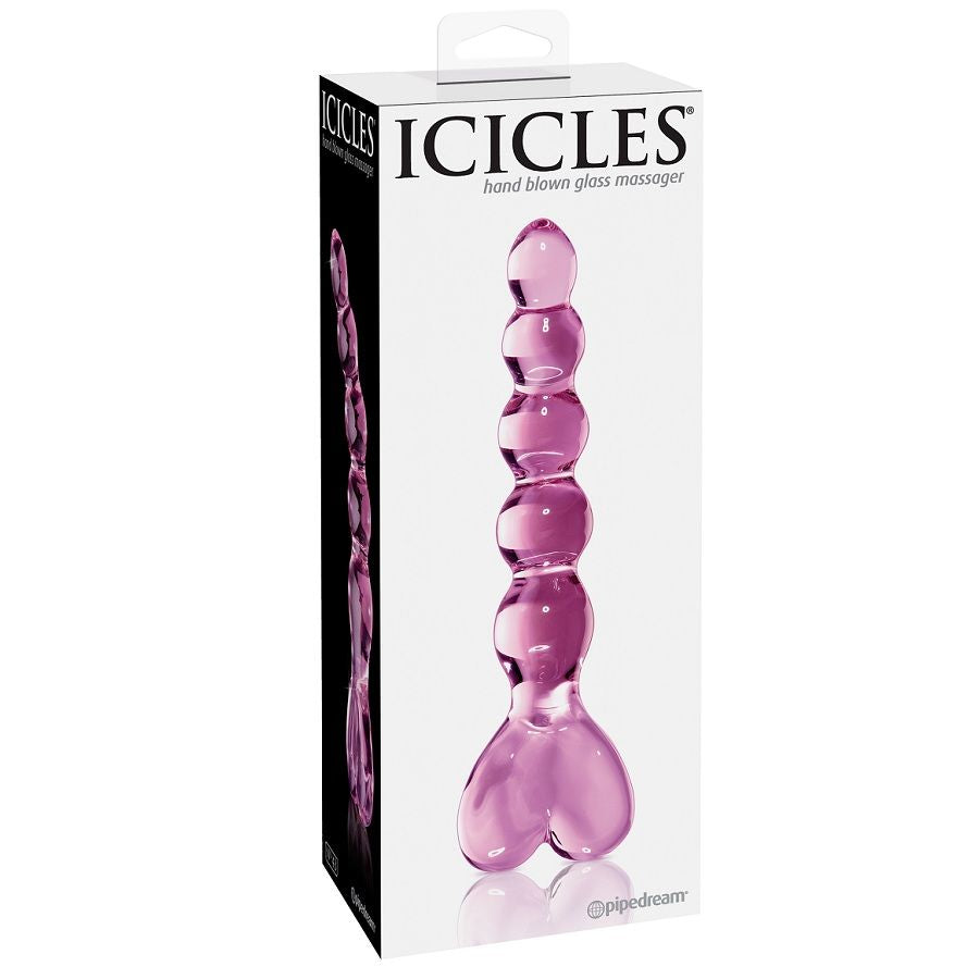 Icicles – Gode en verre N°43 pour stimulation du point G