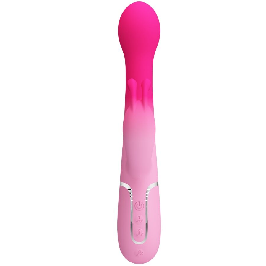 Pretty Love – Stimulateur Rabbit en Silicone Dejon Rose