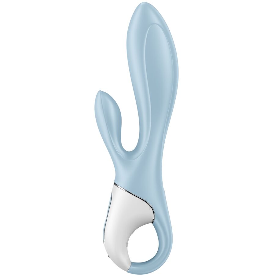 Satisfyer - Vibromasseur Rabbit Gonflable Air Pump Bunny 1 - Bleu