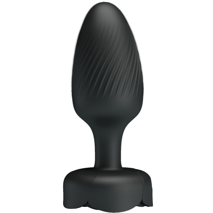 Plug Anal Vibrant LED Varian Noir 10,8 cm - Pretty Love