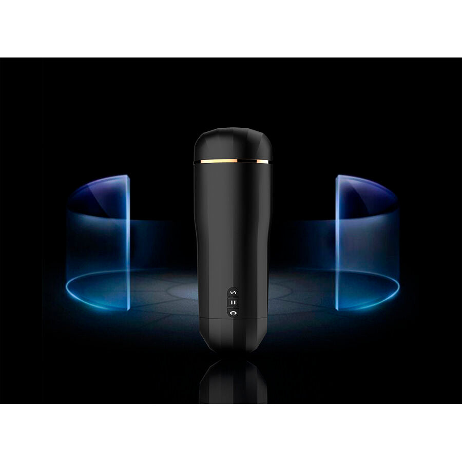 SHEQU - MASTURBATEUR VAGIN À NEIGE AVEC VIBRATIONS ET ONDES STIMULANTES
