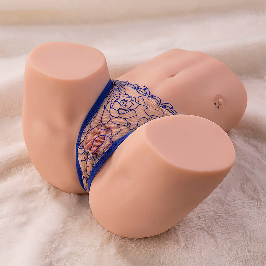 XISE - MAYA MASTURBATEUR RÉALISTE VAGIN ET ANUS SUÇANT AVEC VIBRATIONS ET ONDES STIMULANTES 4,5 KG