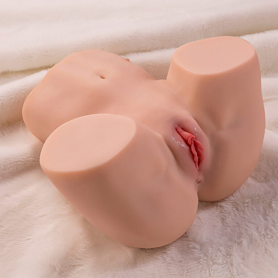 XISE - MAYA MASTURBATEUR RÉALISTE VAGIN ET ANUS SUÇANT AVEC VIBRATIONS ET ONDES STIMULANTES 4,5 KG