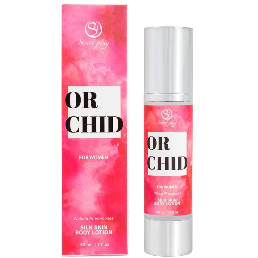 SECRETPLAY - LOTION POUR LA PEAU À LA SOIE D'ORCHIDÉE POUR FEMME 50 ML