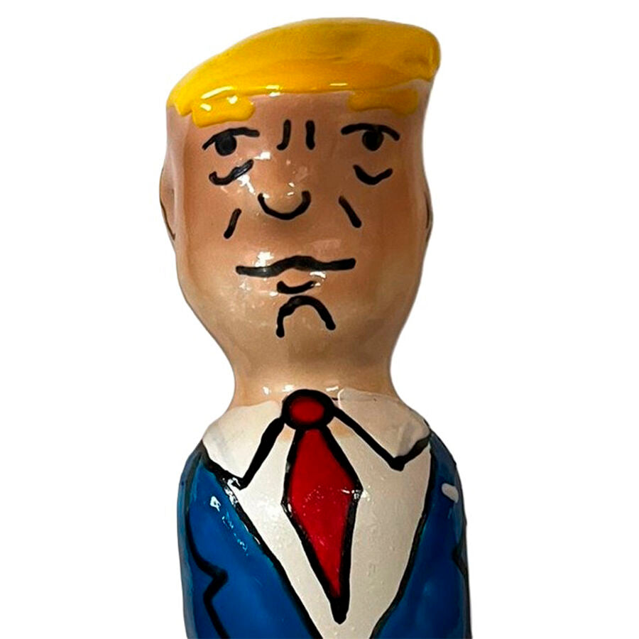 Préservatif Fantaisie Peint à la Main Grumpy Trump - Condomerie - CONDOMERIE