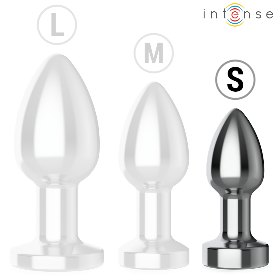 Plug Anal Vibrant Intense Métal 10 Vibrations S - Intense