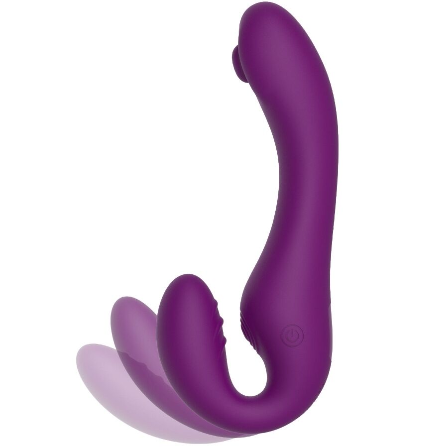 Vibrateur Strapless 2 en 1 Xocoon Télécommandé Violet - Xocoon
