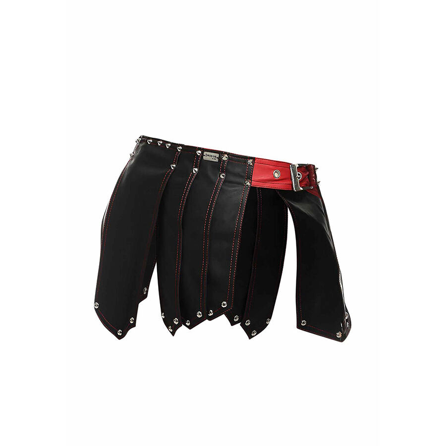 Jupe Cuir Style Guerrier Romain Romanda Noire - MOB - MOB