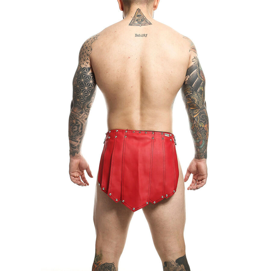 Jupe Guerrier Romain Romanda Rouge Taille Unique - MaleBasics - MOB