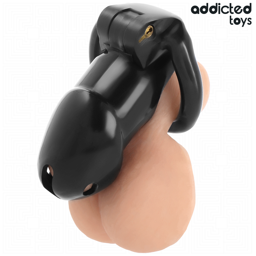 ADDICTED TOYS LOCKED - CAGE À PÉNIS MINDNIGHT CELL TAILLE L