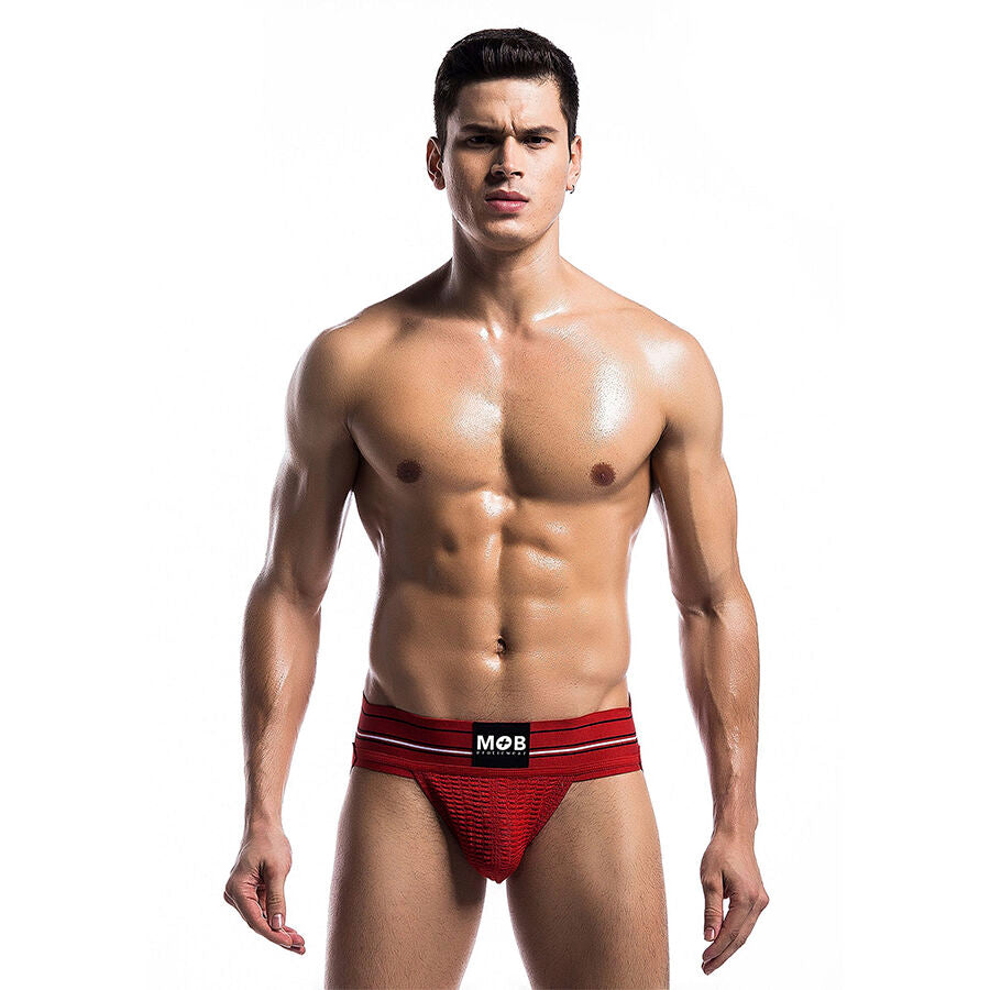String Homme Classique Rouge Taille L - MaleBasics - MOB