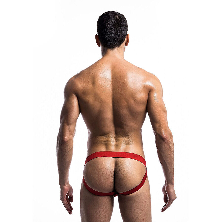 MOB - MAILLOT DE BAIN FETISH JOCKSTRAP ROUGE TAILLE L