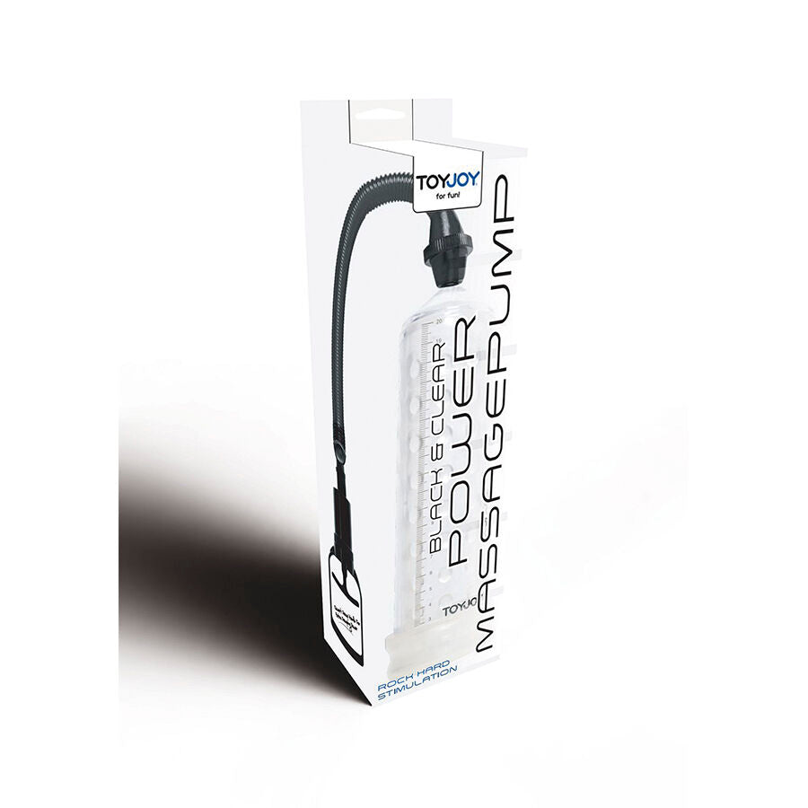 Pompe de Massage Power Manchon Transparent - ToyJoy