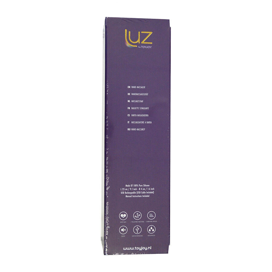 Baguette Massante Vibromasseur Zenith Light Noire - ToyJoy
