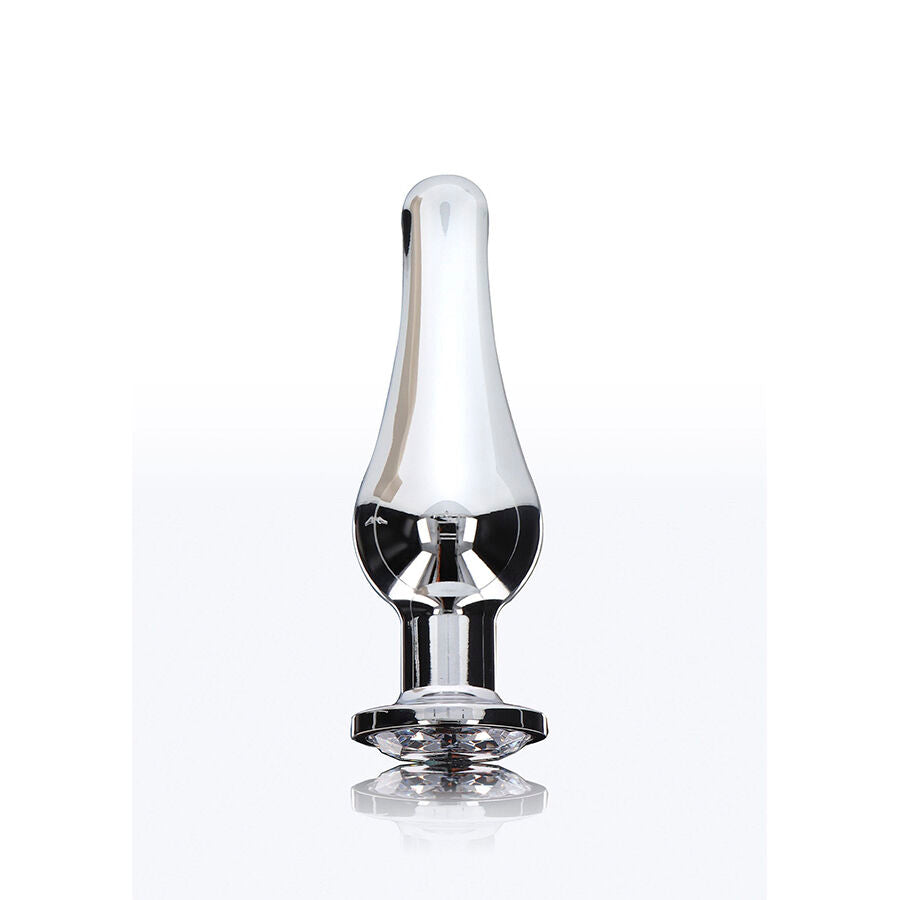 Plug Anal Diamond Bum Bijou Argenté Petit - ToyJoy