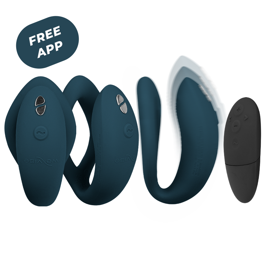 We-vibe - sync o vibrador flexible control remoto verde oscuro