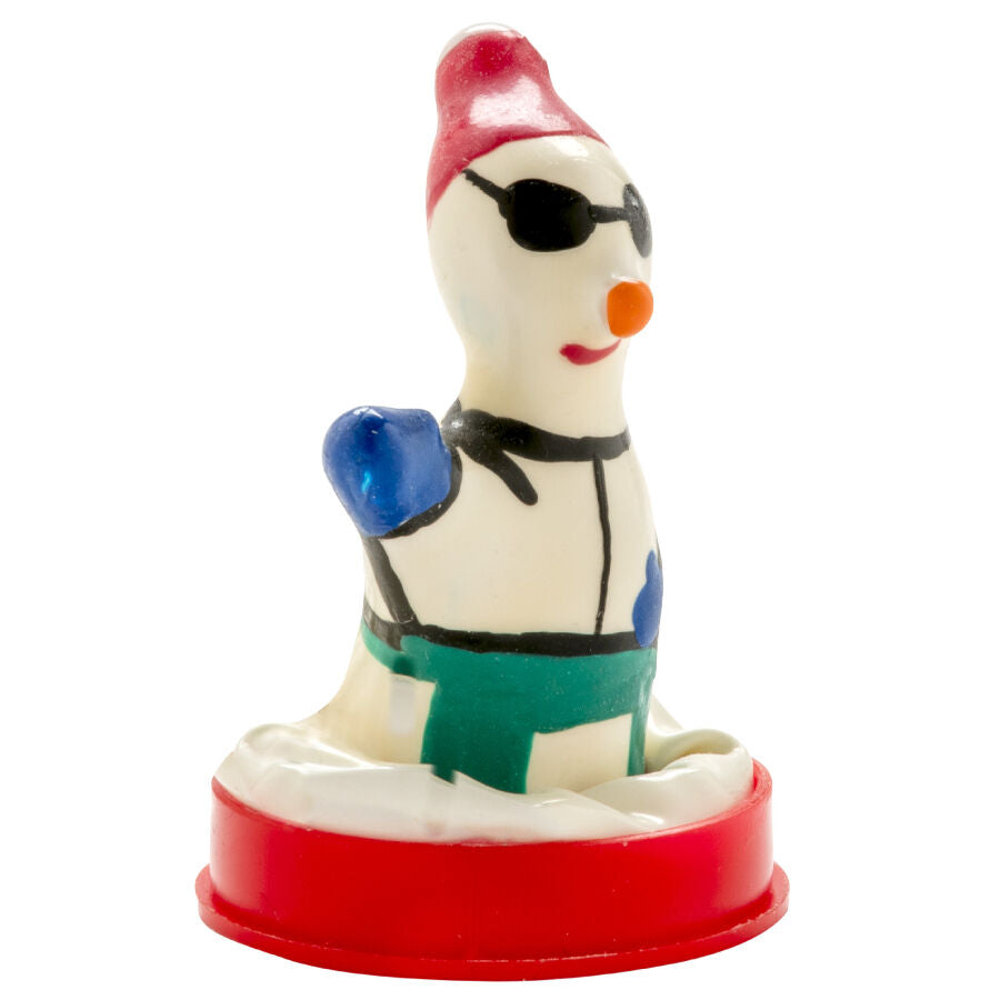 Préservatif Fantaisie Peint Main Snowboarder XL - Condomerie - CONDOMERIE