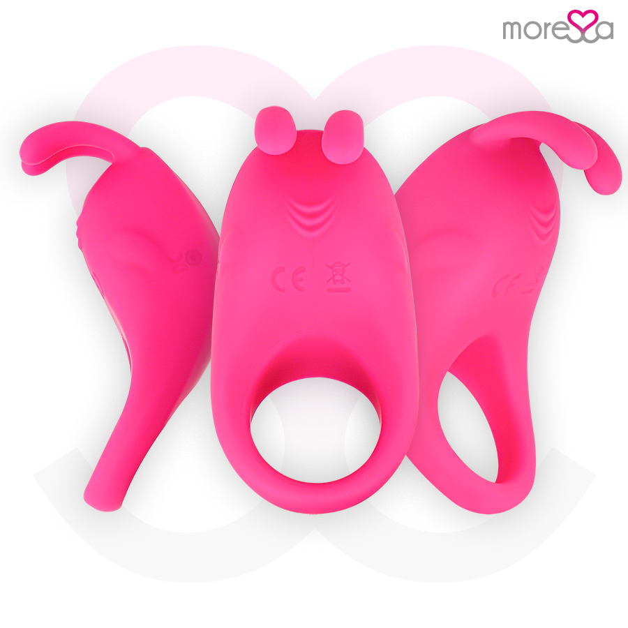 Moressa - brad premium silicone rechargeable rose