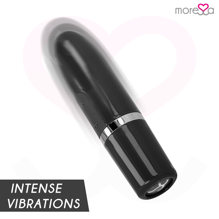 Moressa – Stimulateur Vibrant de Voyage Ivy – Noir