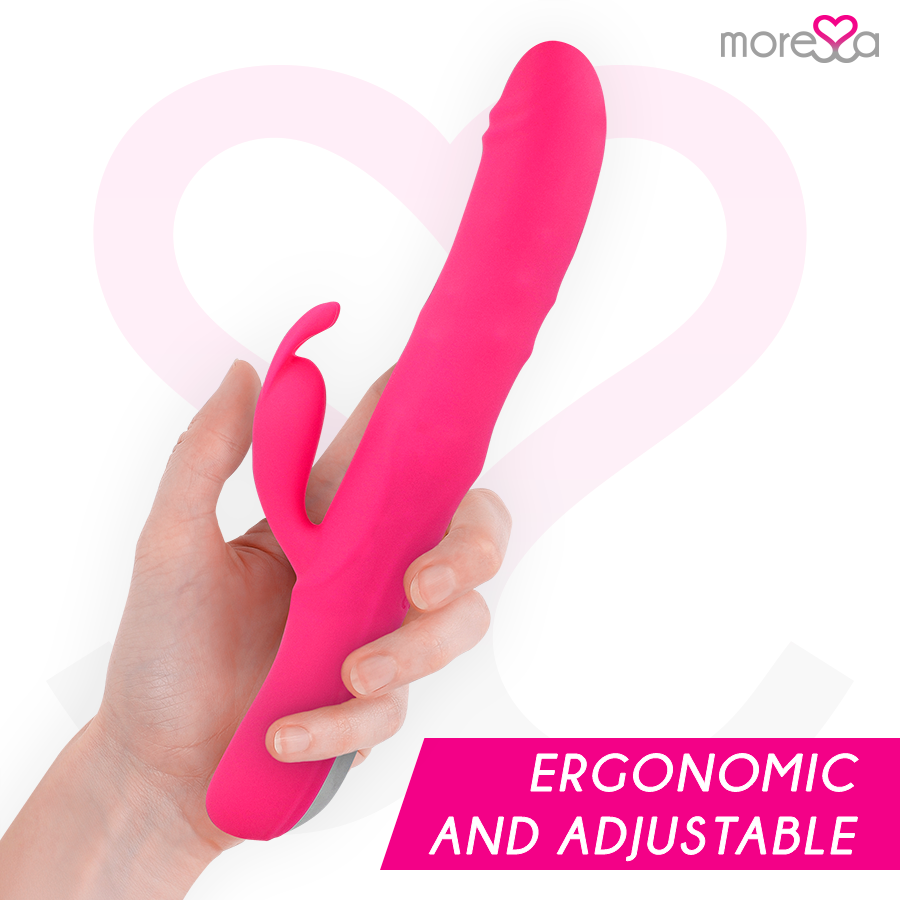Moressa Sextoy Rabbit 7 modes de vibrations Somer – Rose
