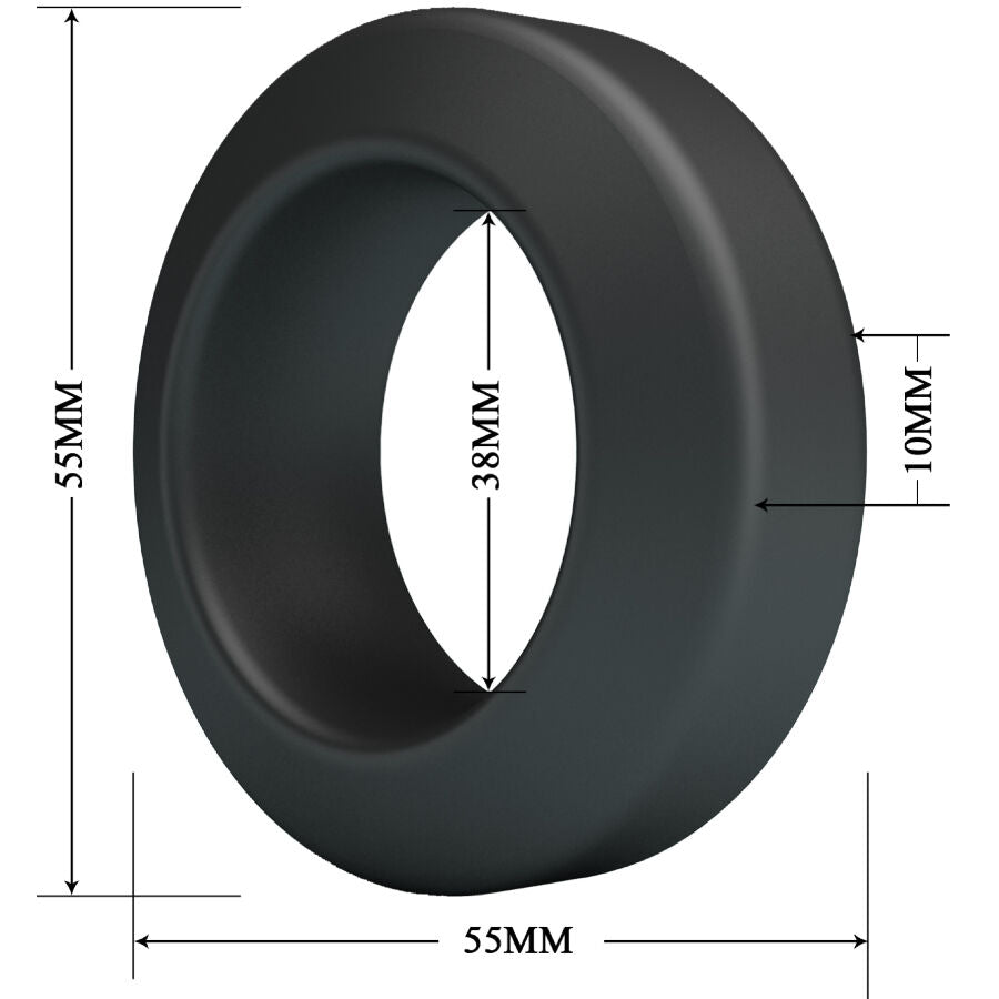 CRAZY BULL - BAGUE EN SILICONE BRODAN MODÈLE 9
