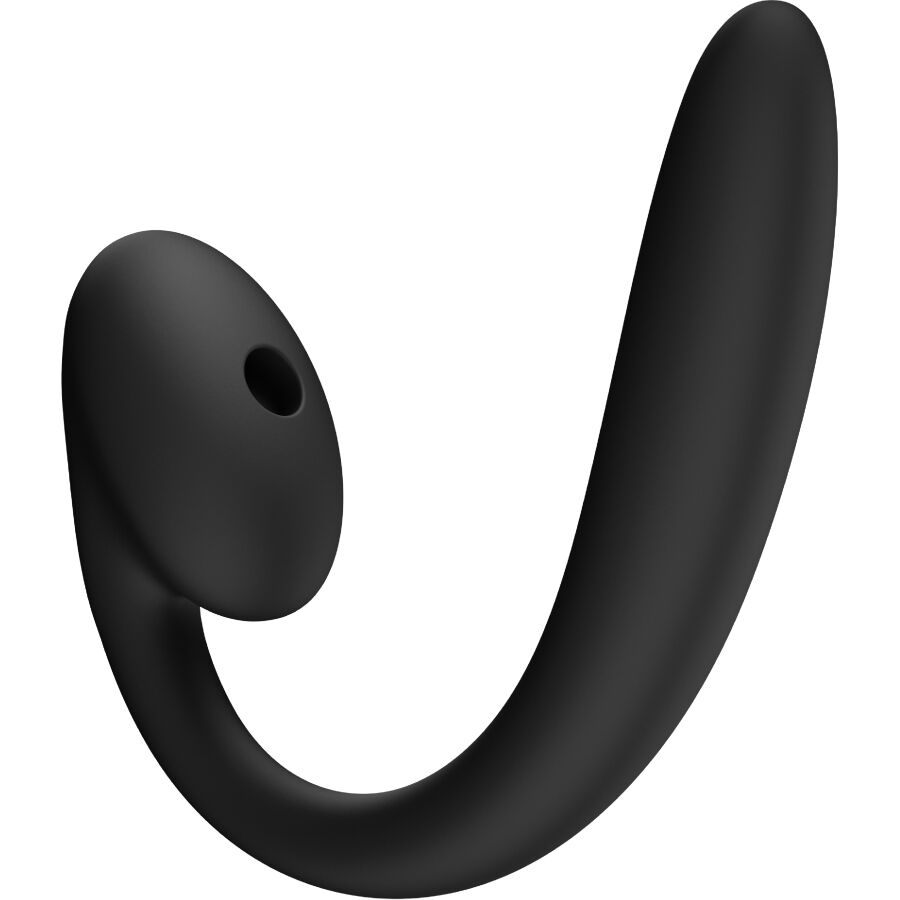 FUN FACTORY - VIBRATEUR À DOUBLE IMPULSION D'AIR INSERABLE CRESCENDO NOIR