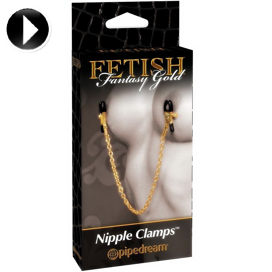 Fetish fantasy gold - pinces à metelier