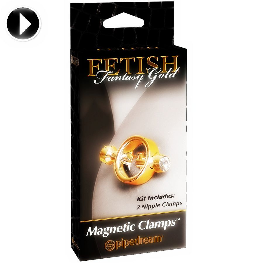 Fetish fantasy gold - pinces magnétiques