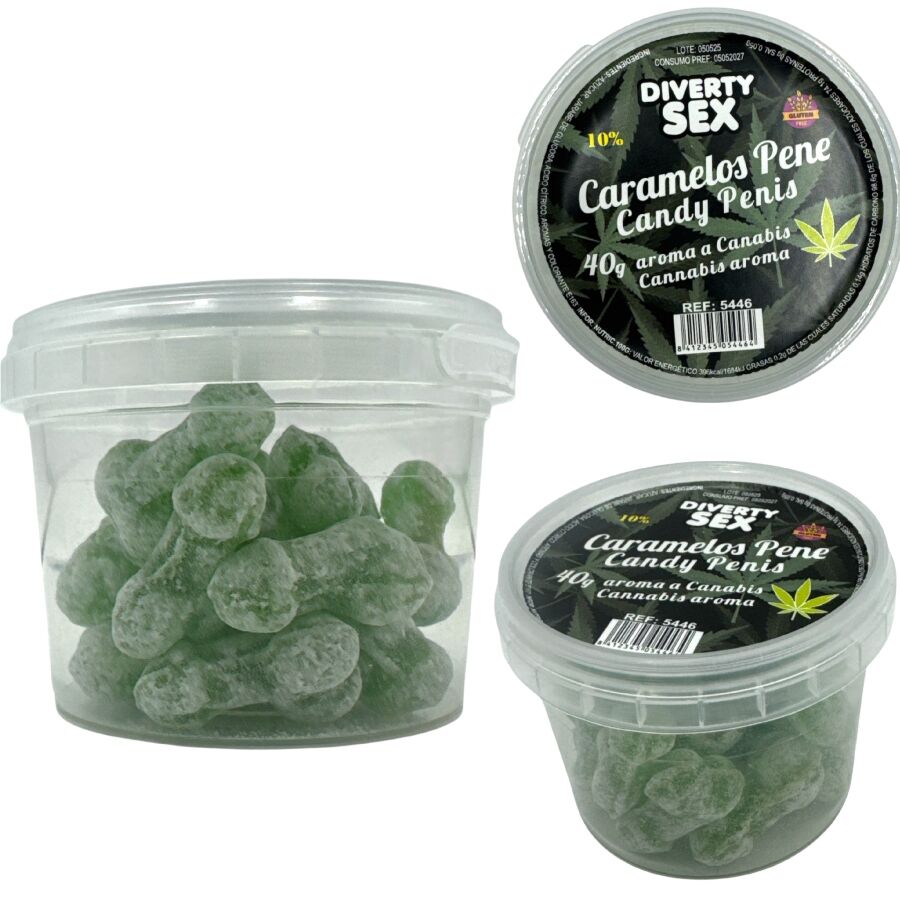 Bonbons Fantaisie Diablo Goloso Cannabis 20 pièces - Diverty