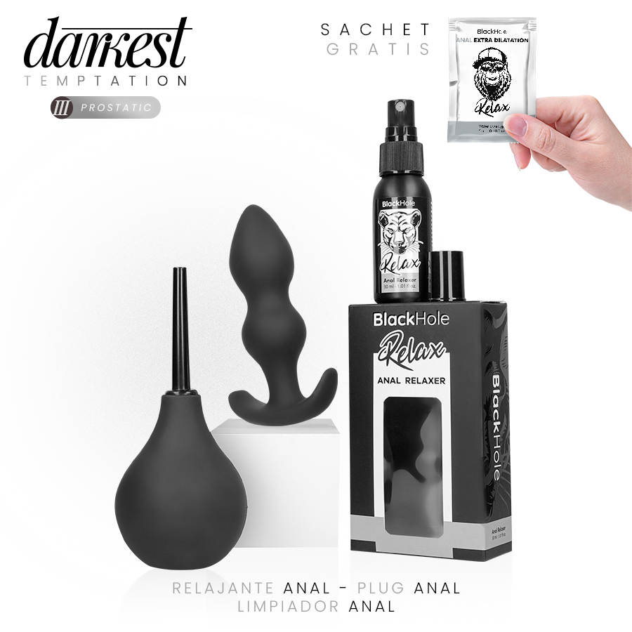 Kit Plaisir Prostatique Darkest Temptation 3 Prostatic - DARKEST TEMPATION