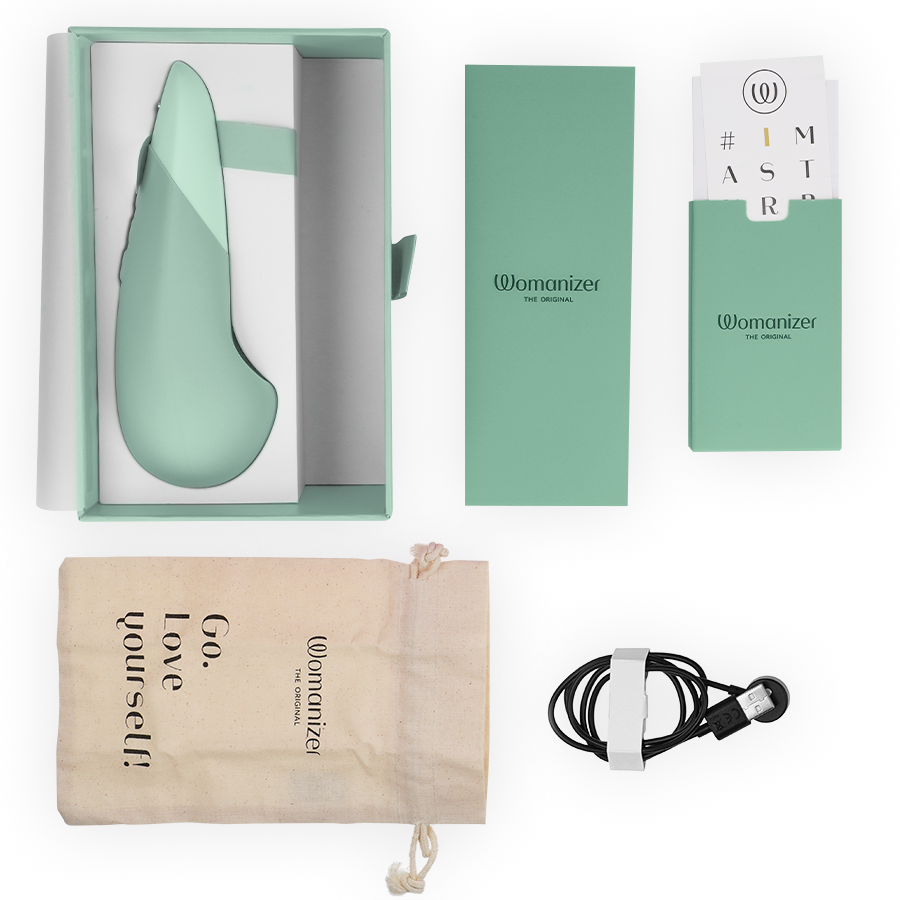 Vibromasseur Womanizer Vibe Lay-On Sauge - Womanizer