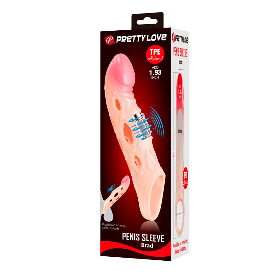PRETTY LOVE - BRAD MANCHON DE PÉNIS VIBRANT