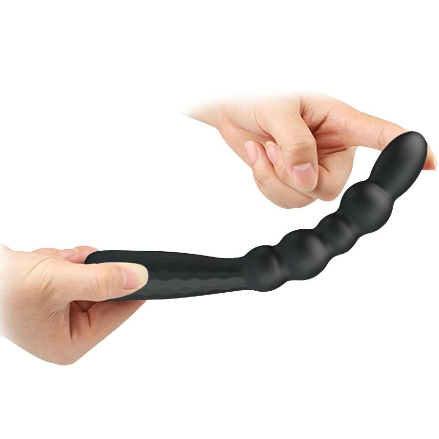 Plug Anal Vibrant Flexible Mr Play Noir - Mr Play