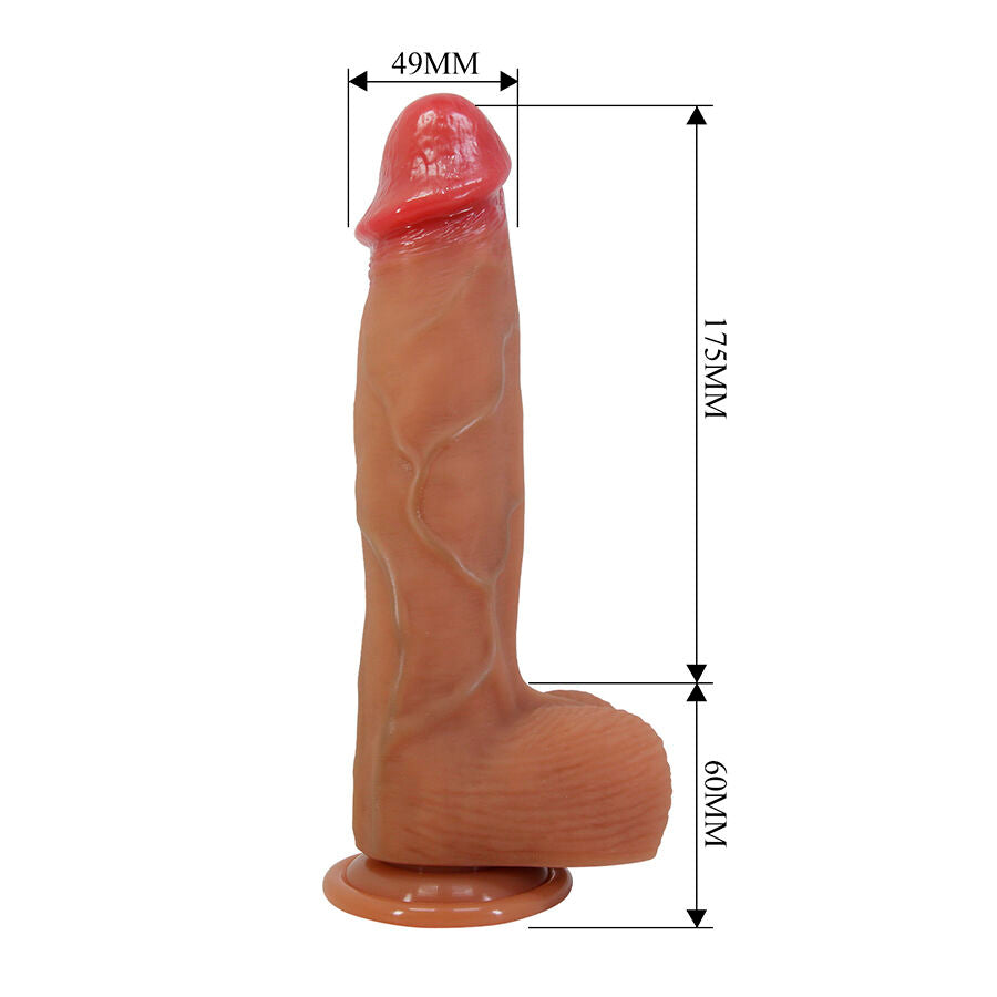 Godemiché Réaliste Pretty Love Orton avec Ventouse 23,5cm