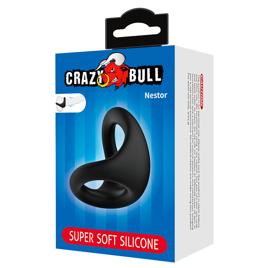 CRAZY BULL - NESTOR ANNEAU ERGONOMIQUE POUR PÉNIS ET TESTICULES