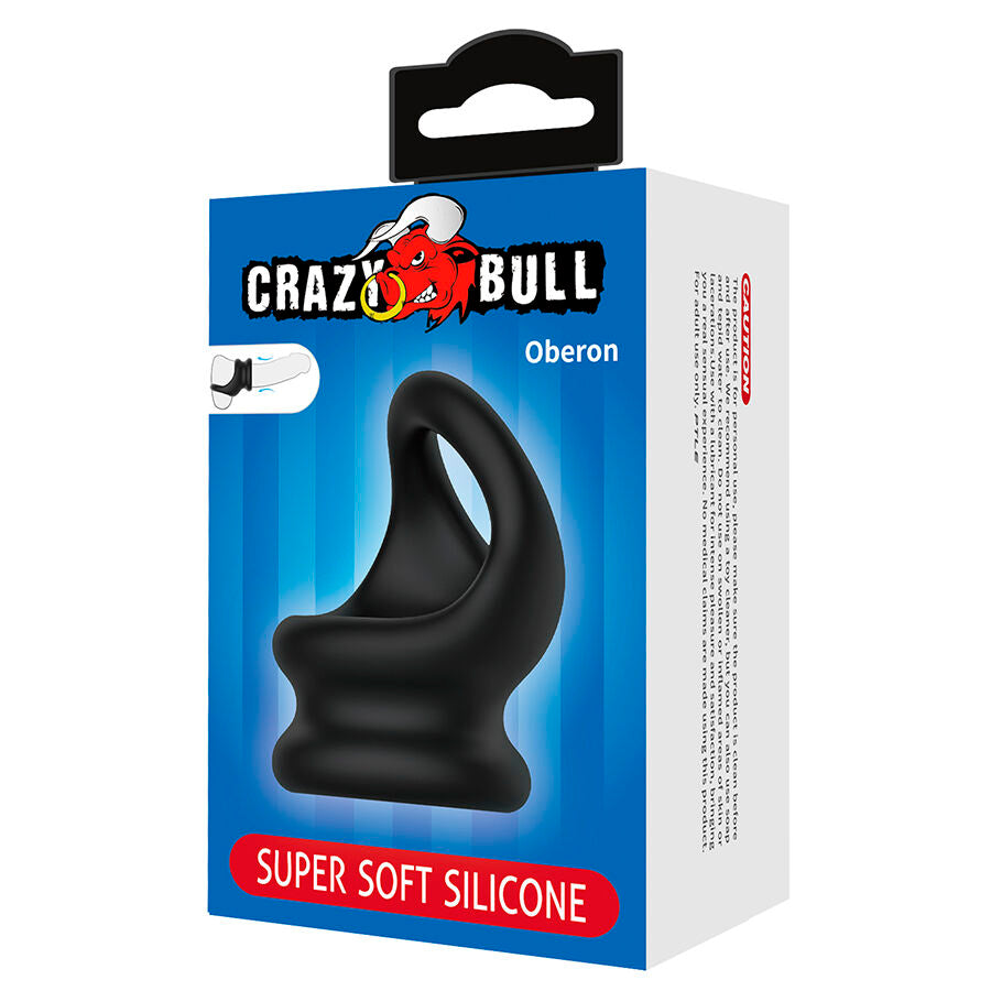 Anneau Pénien Oberon Soutien Pénis et Testicules - Crazy Bull